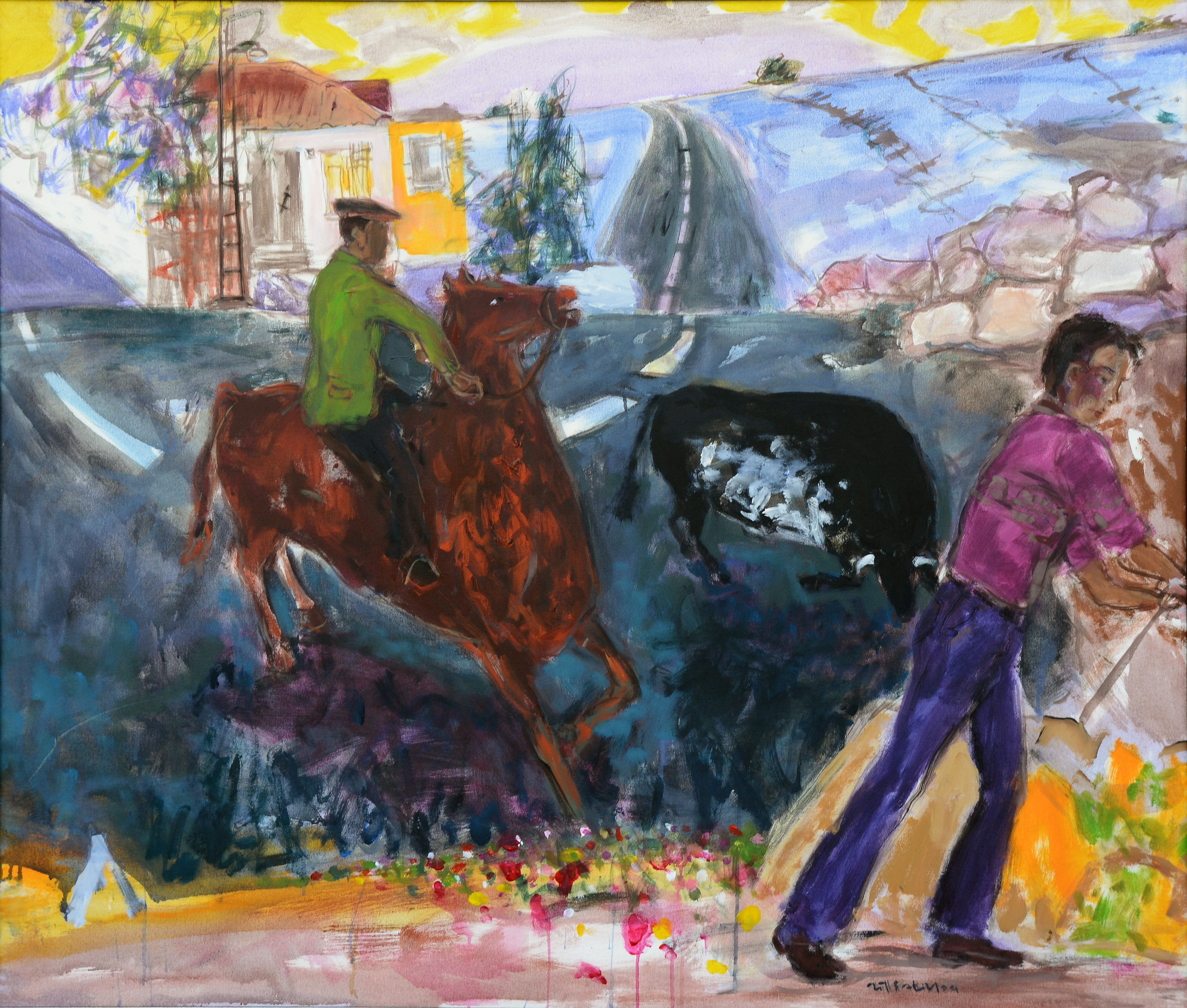 2004, Tuval üzerine yağlıboya-Oil on canvas, 120x140 cm